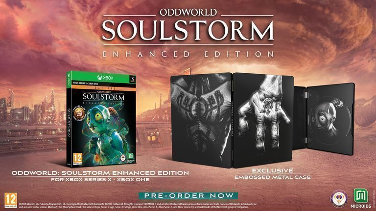 Oddworld: Soulstorm Enhanced Edition llegará a finales de noviembre
